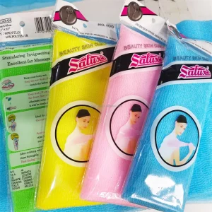 Colorful Exfoliating Body Bath Towel Nylon Shower Towel Cleaning Body Towel for Massage
