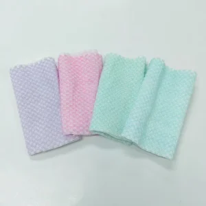 Colorful Exfoliating Washcloth Women Japanese Bath Scrubber Exfoliating Body Wash Cloth for Back Cleaning Towels