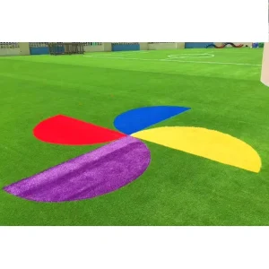 Colorful Grass UV Proof Outdoor Artificial Meadow Grass Mat Artificial Grass Carpet