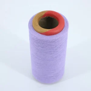 Colorful High Tenacity Sustainable OE Recycled Cotton Polyester Blended Yarn Ne0.5s Ne30s for Knitting and Weaving