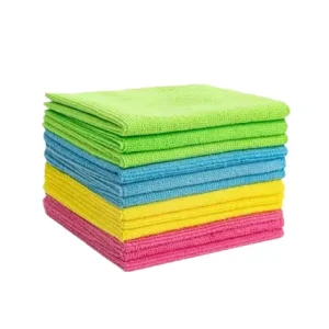 Colorful Microfiber Kitchen Cloth Super Absorbent Quick Dry Lint Free Multi Purpose Cleaning Towel OEM Export