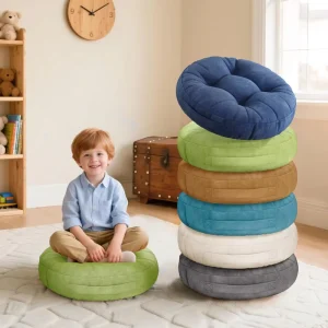 Colorful Outdoor Chair Pad Cushions Seat Waterproof Pad to Fit All Chairs with Memory Foam Filling