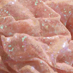 Colorful Sequin Mesh Fabric Clothing Decoration Fabric Wedding Dress Wedding Background Mesh Fabric Holography