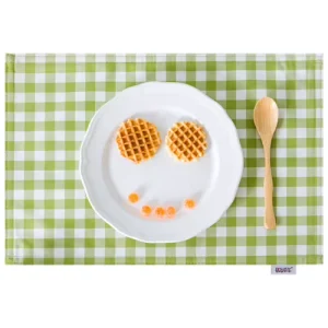 Colorful Striped Cotton Linen Napkins Washable Durable Ideal for Family Gatherings and Picnics