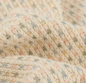 Colorful Yarn Coarse Needle Fabric Polyester Cotton Sweater Children’s Clothing Home Clothes Yarn Knitted Fabric