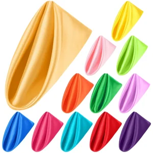 Colourful Handmade Cotton Cloth Napkins Modern Design Disposable Table Decor for Weddings & Hotels