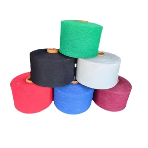 Combed Polyester Cotton Yarn Multi Strand Woven Yarn for Knitting Color Recycled OE Yarn