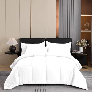 Comfort 100% Bedding Comforter Quilt All Season Reversible Comforter Soft Bedding Set Microfiber Reversible Duvet Set