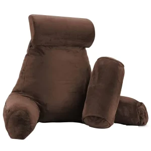 Comfort Soft Large Adult BACK Support Bed Wedge Backrest Reading Sofa Arm Pillow