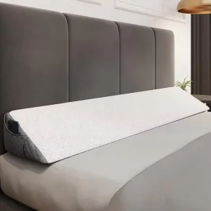 Comfortable Bed Wedge Pillow for Headboard Close Headboard Pillow Bed Wedge Pillow Bed Gap Filler Washable