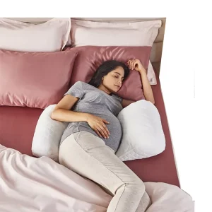 Comfortable Custom Newborn Nursing Pregnancy Wedge Pillow with Antimicrobial Cool Cover