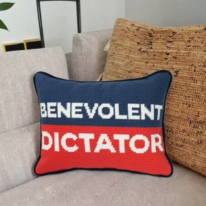 Comfortable Embroidery Designed Pillow Case Fashion Throw Living Room Home Decor Needlepoint Custom Christmas Pattern Kits