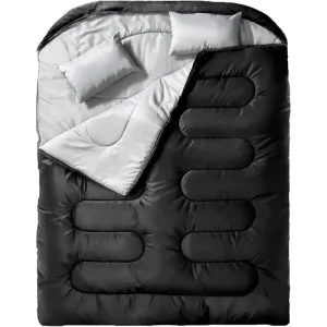 Comfortable Envelope Sleeping Bag for Adults Four Season Eco Friendly Windproof Portable Outdoor Camping Hiking Travel
