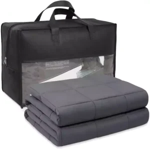 Comfortable Helps Sleep Relieve Stress 7 10 15 20 25 Lbs Weighted Blanket