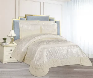 Comfortable Hotel Textile French Lace Edge High End Luxurious 10PCS Bedding Bed Linen Pillowcase Set