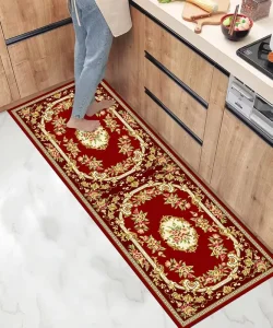 Comfortable Kitchen Floor Rug Absorbent Door Mat 3d Printed Non Slip Room Kitchen Mats and Rugs Kitchen Home Long Carpet Rug