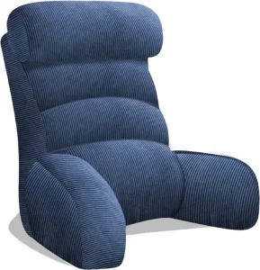 Comfortable Memory Foam Reading Cushion with Arm and Back Support Cooling Neck Bed Wedge Pillow for Sitting and Sleeping