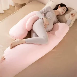 Comfortable Pregnancy Pillow for Maternity Sleep Washable Cotton Cover New Design