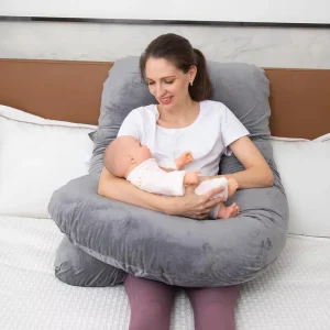 Comfortable Sleeping Maternity Pillows U Shaped Full Body Pillow Side Sleeper Shaped Pregnancy Pillow