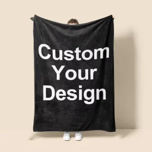 Comfortable Soft Flannel Blankets Custom Digital Printed Thermal Sublimate Blankets Low MOQ