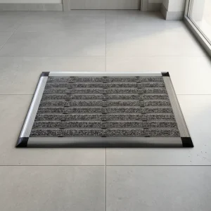 Commercial Aluminum Floor Mat Heavy Duty Dirt Trapping Door Mat System for Retail Store Office Building Outdoor Entrance