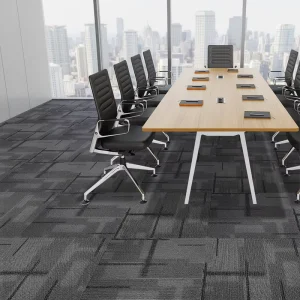 Commercial Anti slip Floor Mat with Custom Tiles Attached to the Mat