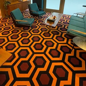 Commercial Banquet Room Large Area Carpet Wall to Wall Hotel Carpet Corridor Broadloom Cinema Casino Carpets and Rugs
