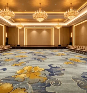Commercial Broadloom Hotel Carpet 4m Action Back Nylon Heavy Traffic Stain Resistant Distributor Guest Room Lobby