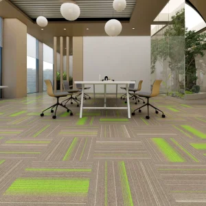 Commercial Corridor Carpet Tiles Modern Luxury Hotel Room Floor Carpet Home Use Polypropylene Office Carpet Tiles