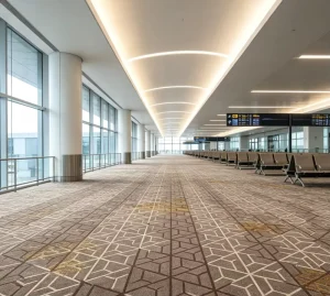 Commercial Custom Broadloom Carpet 4m Felt Back Nylon Sound Absorbing Stain Resistant Project Supply Hotel Lobby Floor