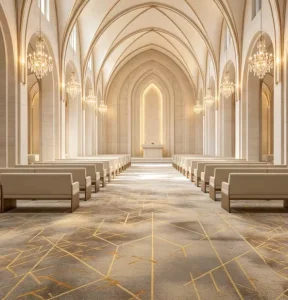 Commercial Custom Jacquard Floor Carpet 4m Action Back Nylon Stain Resistant OEM ODM Custom Hotel Lobby Hallway