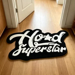 Commercial Design Tufted Logo Outdoor Carpet Store Sublimation Rug Doormat Entrance Floor Custom Logo Mat