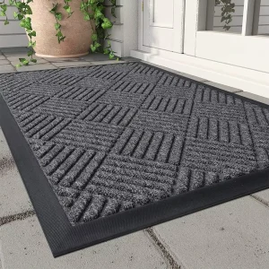 Commercial Door Mats Anti Slip High Absorbent Entryway Carpets Essential Outdoor Rubber Doormat for Home Use