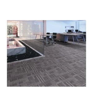 Commercial Fire Resistant Carpet Tiles Tufted Modular Carpet