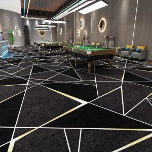 Commercial Fireproof Tufted Hotel Ballroom Carpet Rolls Woven Machine Made Full Covered Pattern Carpet