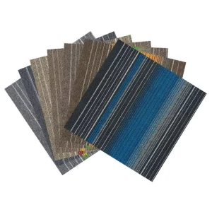 Commercial Luxury Hotel Carpet Square Office Carpet Tiles Modern Style Home Living Room PP Carpet Tiles 50*50cm
