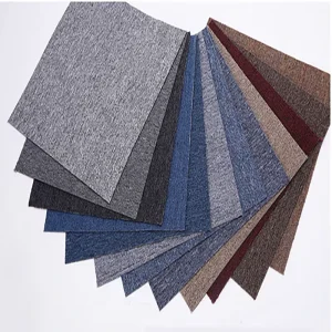 Commercial Modern Geometric Wall to Wall Office Modular Indoor Floor Rug Nylon Carpet Tiles Antimicrobial Non Slip Home Use