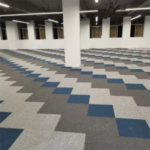 Commercial Modern Nylon Carpet Tiles Tufted Fireproof Anti static 50x50cm Modular Office & Home Use Anti slip and Anti stain