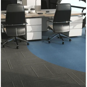 Commercial Modular Carpet Tiles 500*500mm Non Slip Soundproof Office Square Carpet Flooring Tiles