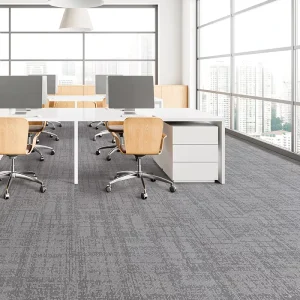 Commercial Nylon 60×60 Square PVC and Asphalt Back Luxury 50×50 Office Floor Carpet Tiles