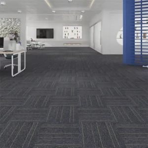Commercial Office Carpet Tiles Floor Square Carpet 50×50 with Bitumen Backing