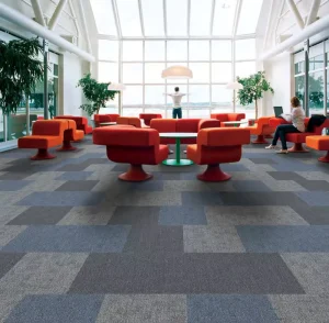 Commercial Office Decorative Carpet Tiles Popular Fashion House Psychedelic Carpet Tile for Floor