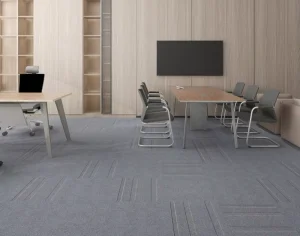 Commercial Office Floor Carpet Tiles Squares PP Designs Polypropylene Carpet Tiles
