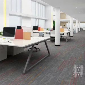 Commercial Office Modern Removable Waterproof Commercial Floor Carpet Tiles