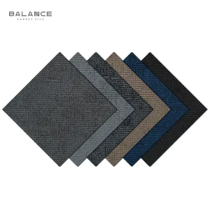 Commercial Office Removable Modular Carpet Tiles 50×50 with PVC Backing