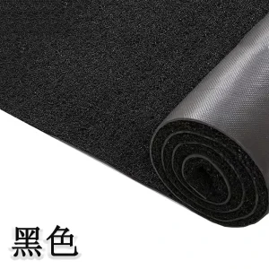 Commercial Personalized Luxury PVC Machine Made Coil Mat Carpet Front Door Woven Rug Firm Backing Eco Friendly Washable Outdoor