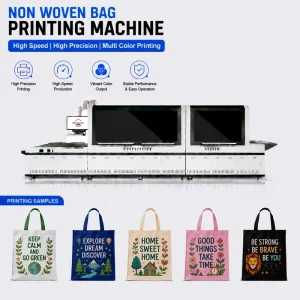 Commercial Shopping Bag Printing Machine Automatic Inkjet Equipment for Retail Advertising