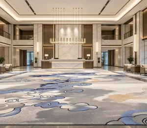 Commercial Wall to Wall Broadloom Carpet 3.66m PVC Back Nylon Fire Resistant Sound Absorb Hotel FF&E Supplier Banquet Roll