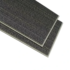 Commercial Woven Pattern SPC MSPC Vinyl Flooring Easy Install Carpet Design for Indoor Use for Hotels Custom Graphic
