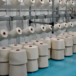 Competitive Price 100% Polyester 32S Ring Spun Yarn High Strength Eco Friendly for Socks Machine Knitting